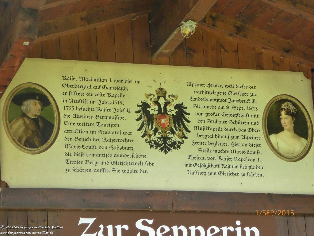 Philosophische Bildwanderung Franz Senn Hütte- Neustift in Tirol - Stubaital - Österreich