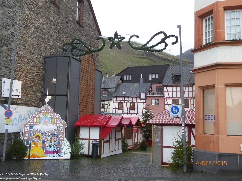 Philosophische Bildwanderung Wanderweg-Bernkasteler-Bärensteig - Seitensprung mit Weihnachtsmarkt im mittelalterlichen Bernkastel-Kues