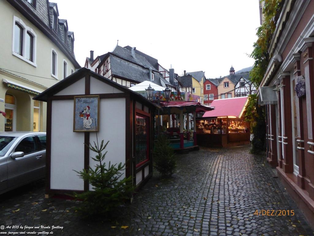 Philosophische Bildwanderung Wanderweg-Bernkasteler-Bärensteig - Seitensprung mit Weihnachtsmarkt im mittelalterlichen Bernkastel-Kues