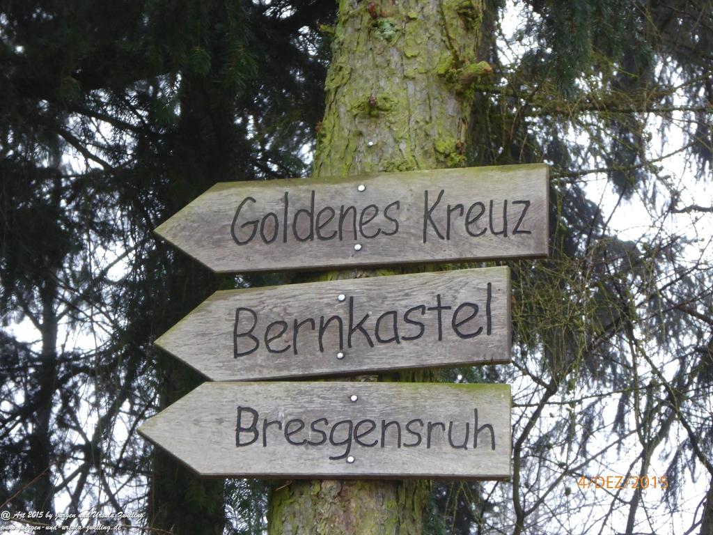 Philosophische Bildwanderung Wanderweg-Bernkasteler-Bärensteig - Seitensprung mit Weihnachtsmarkt im mittelalterlichen Bernkastel-Kues