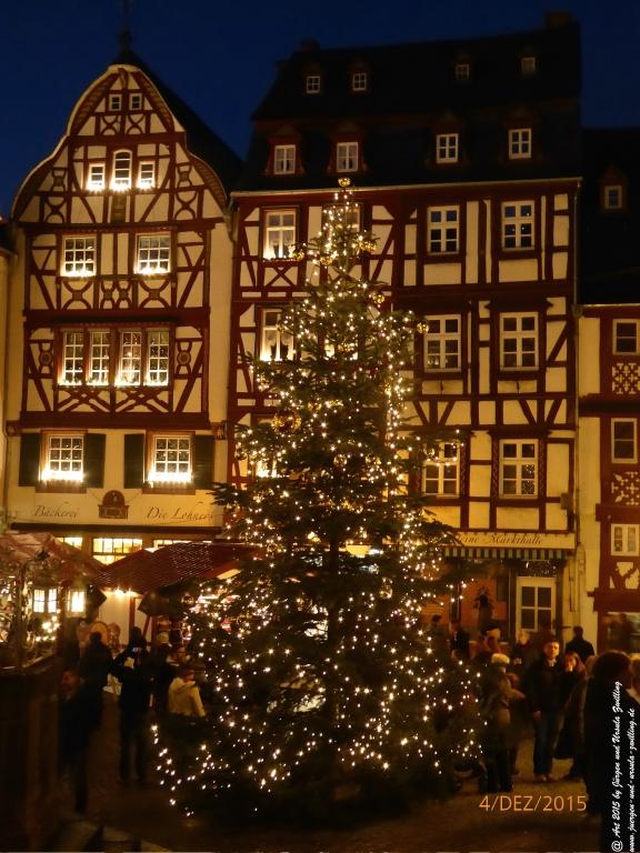 Philosophische Bildwanderung Wanderweg-Bernkasteler-Bärensteig - Seitensprung mit Weihnachtsmarkt im mittelalterlichen Bernkastel-Kues
