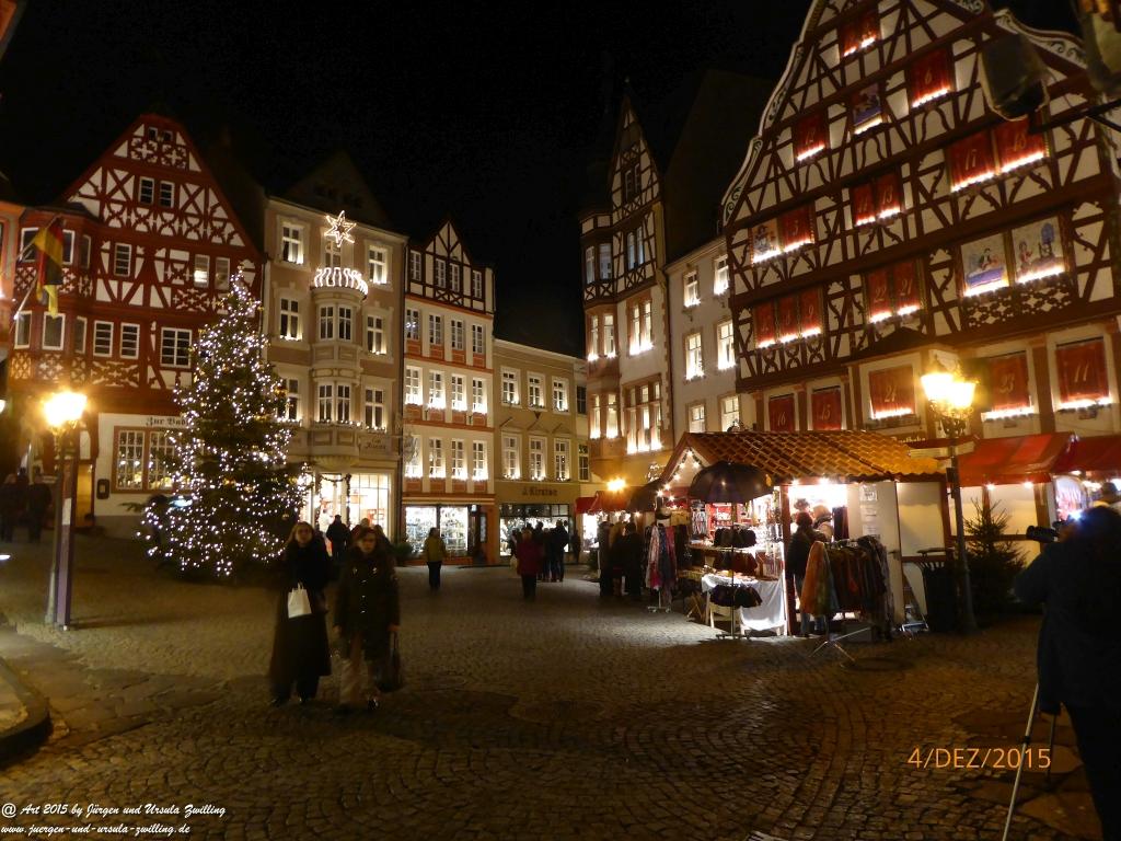 Philosophische Bildwanderung Wanderweg-Bernkasteler-Bärensteig - Seitensprung mit Weihnachtsmarkt im mittelalterlichen Bernkastel-Kues