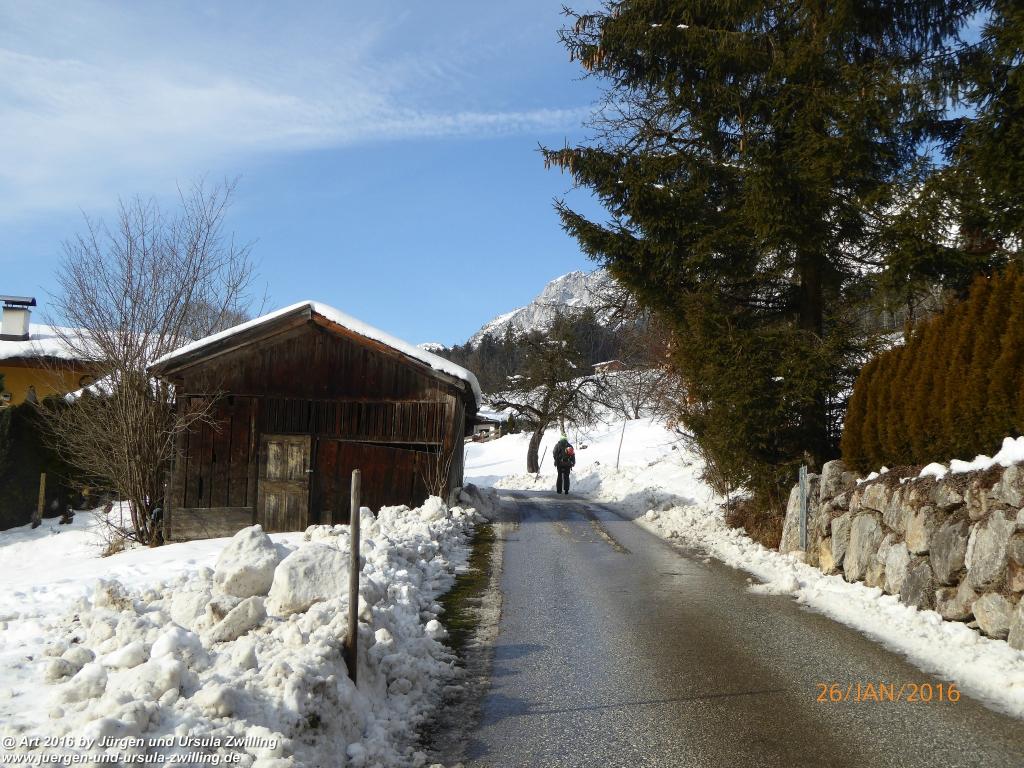 Philosophische Bildwanderung - Haflingertränke - Ellmau-Tirol - Kaisergebirge - Österreich