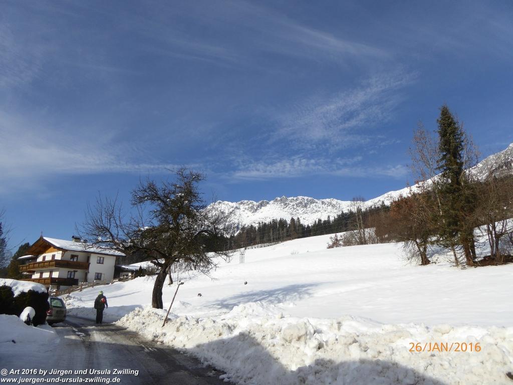 Philosophische Bildwanderung - Haflingertränke - Ellmau-Tirol - Kaisergebirge - Österreich