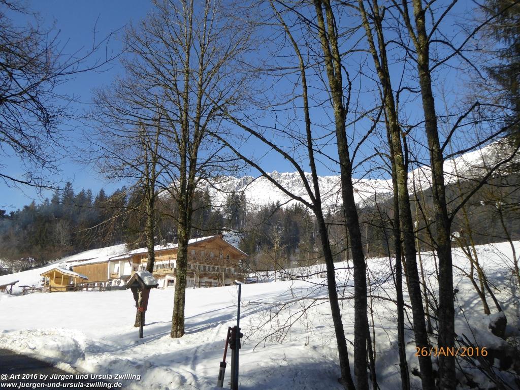 Philosophische Bildwanderung - Haflingertränke - Ellmau-Tirol - Kaisergebirge - Österreich