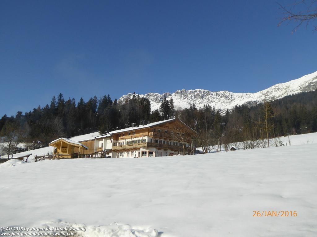 Philosophische Bildwanderung - Haflingertränke - Ellmau-Tirol - Kaisergebirge - Österreich