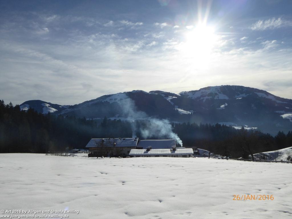 Philosophische Bildwanderung - Haflingertränke - Ellmau-Tirol - Kaisergebirge - Österreich