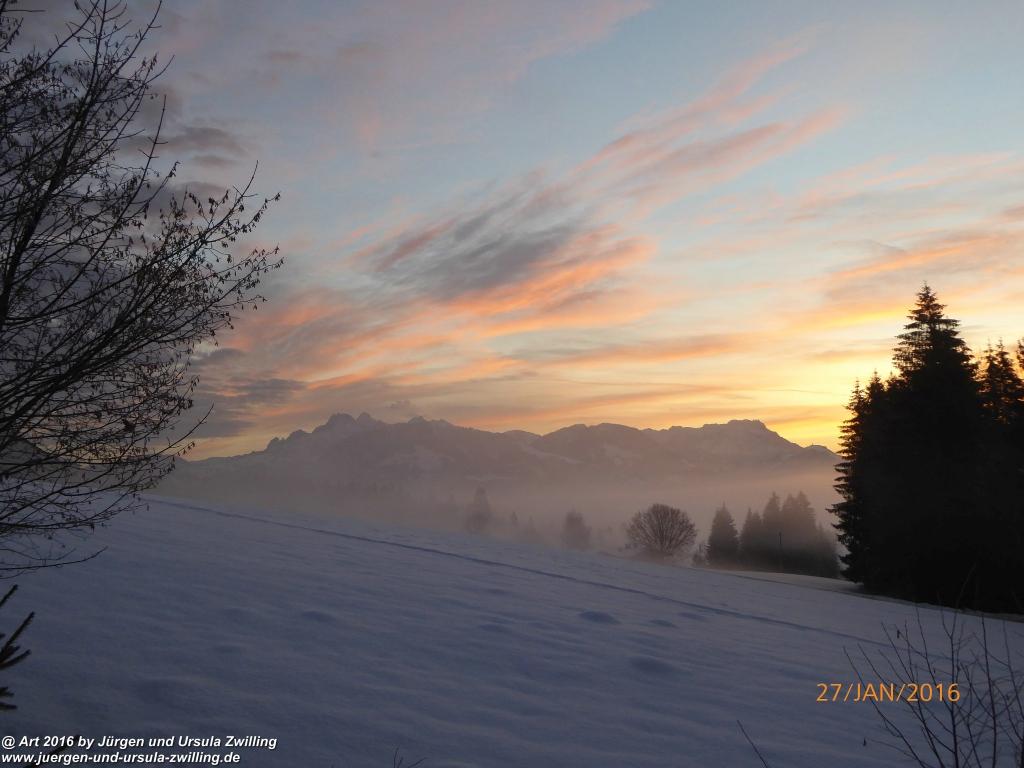 Mondschein und Morgenrot am Wilden Kaiser- Kaisergebirge - Österreich