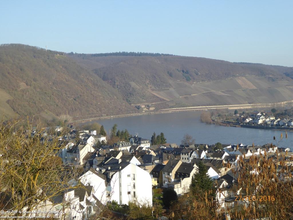 Philosophische Bildwanderung  Wanderweg -Traumschleife-Elfenlay - Boppard am Rhein