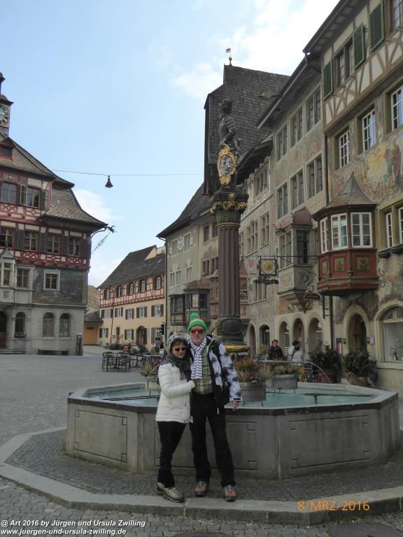 Philosophische Bildwanderung Vom-Stiegen - Öhningen nach-Stein-am-Rhein - Bodensee - Schweiz