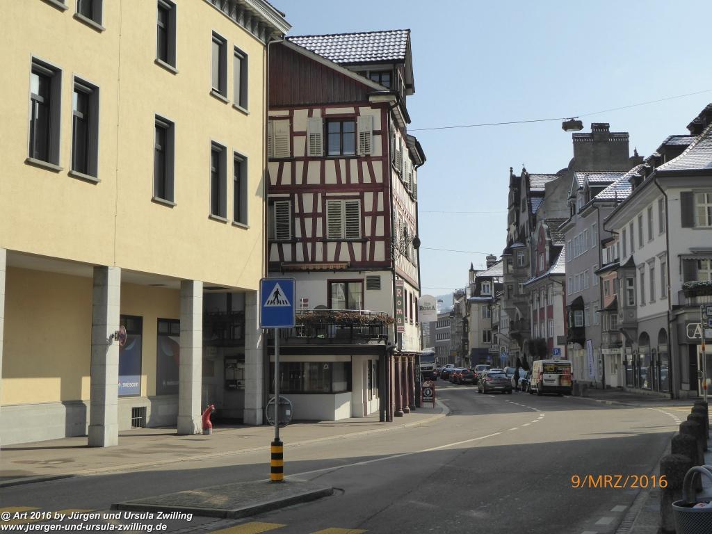 Philosophische Bildwanderung Rorschach -Staad - Landegg - Fünfländerblick - Rorschach - Appenzeller Land - Bodensee - Schweiz