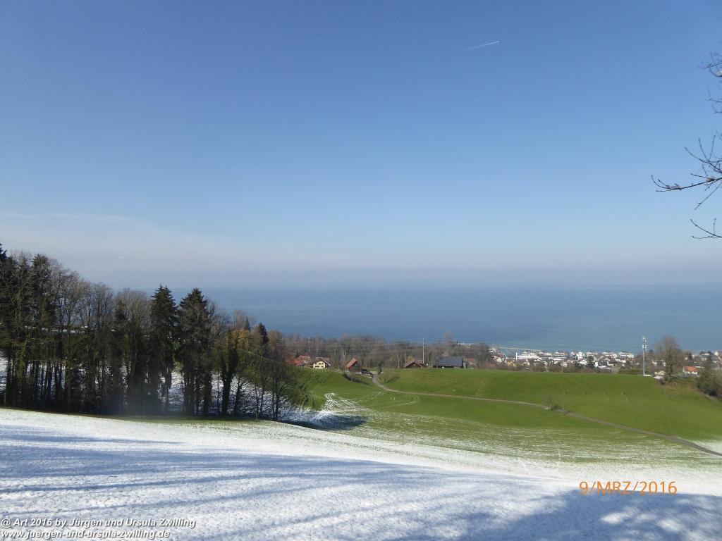 Philosophische Bildwanderung Rorschach -Staad - Landegg - Fünfländerblick - Rorschach - Appenzeller Land - Bodensee - Schweiz
