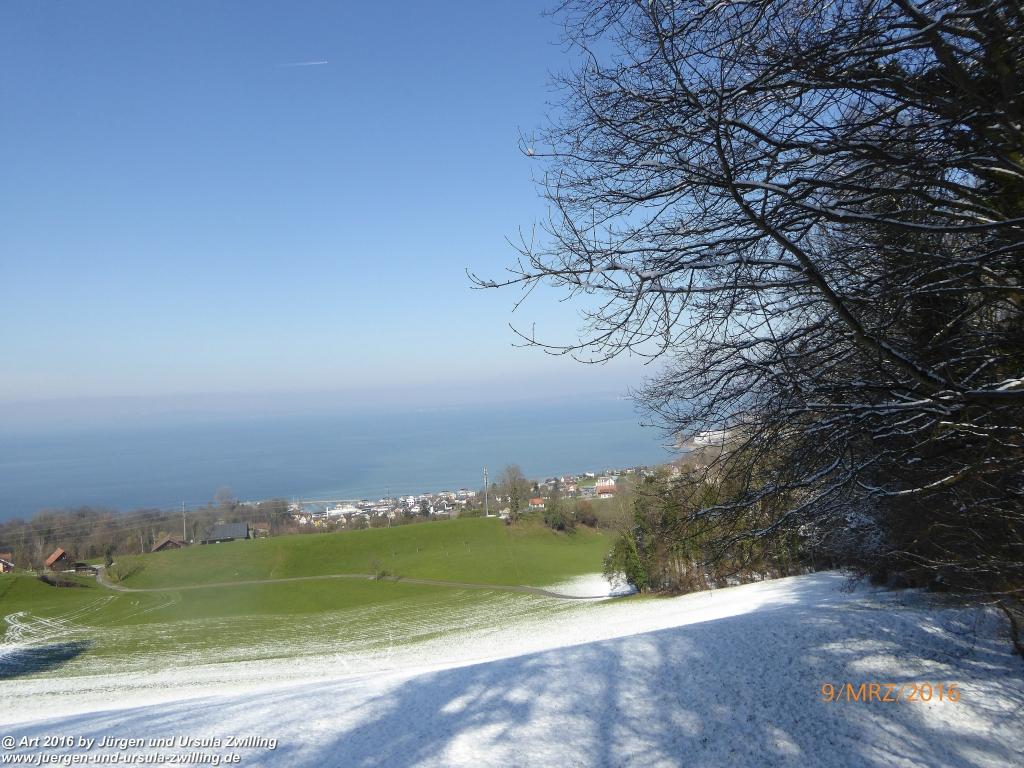 Philosophische Bildwanderung Rorschach -Staad - Landegg - Fünfländerblick - Rorschach - Appenzeller Land - Bodensee - Schweiz