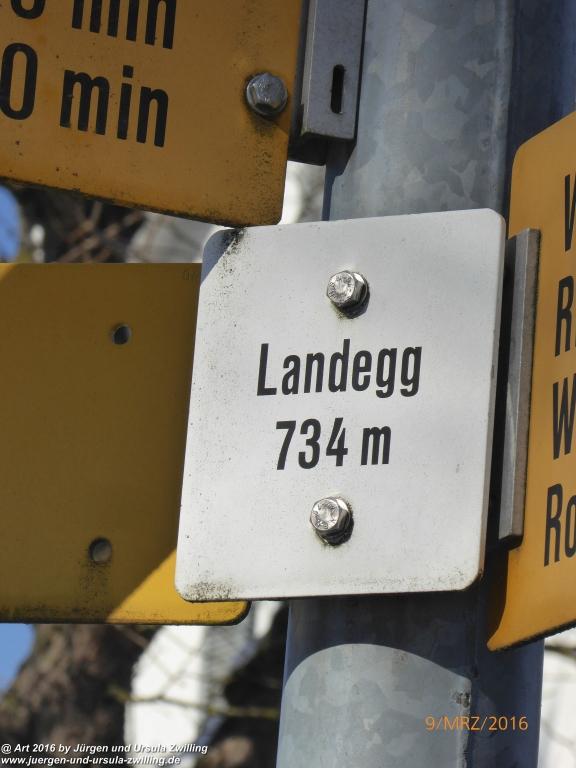 Philosophische Bildwanderung Rorschach -Staad - Landegg - Fünfländerblick - Rorschach - Appenzeller Land - Bodensee - Schweiz