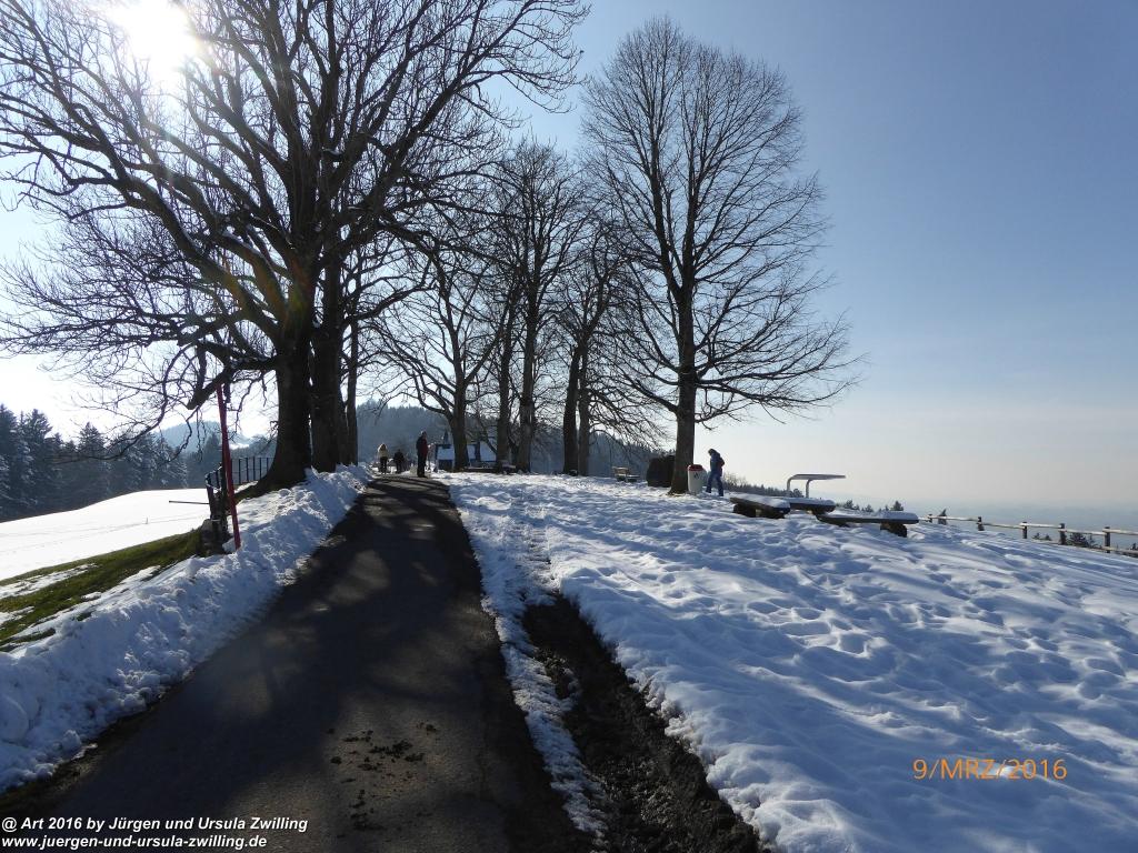 Philosophische Bildwanderung Rorschach -Staad - Landegg - Fünfländerblick -  Rorschach - Appenzeller Land - Bodensee - Schweiz