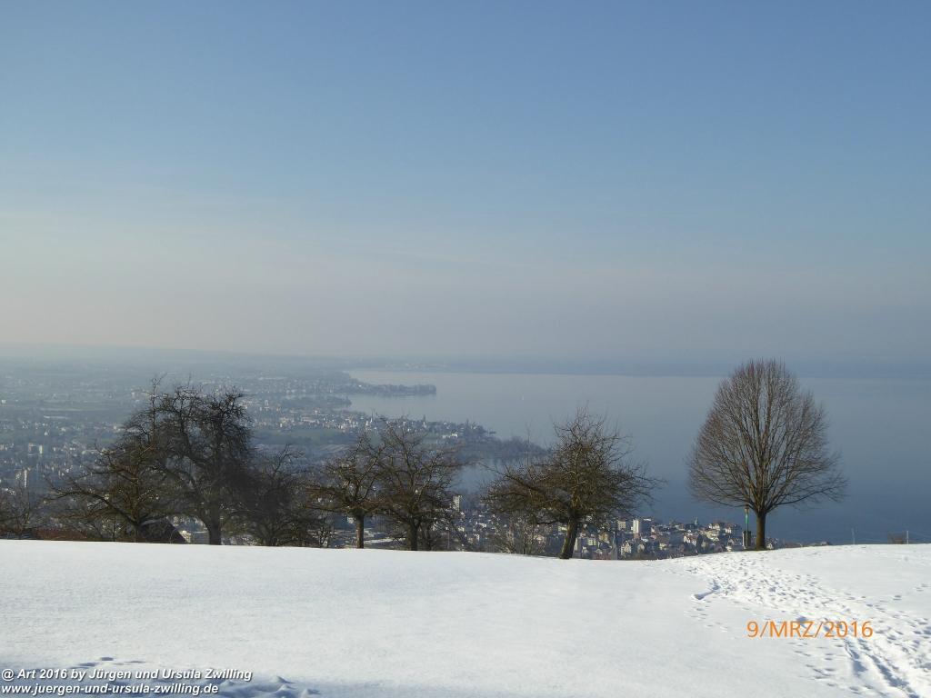 Philosophische Bildwanderung Rorschach -Staad - Landegg - Fünfländerblick - Rorschach - Appenzeller Land - Bodensee - Schweiz