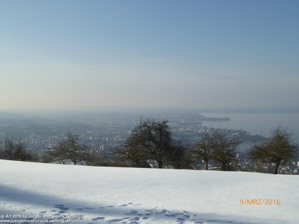 Philosophische Bildwanderung Rorschach -Staad - Landegg - Fünfländerblick - Rorschach - Appenzeller Land - Bodensee - Schweiz