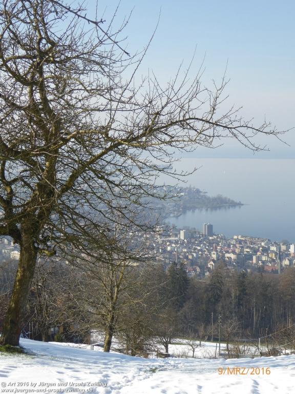 Philosophische Bildwanderung Rorschach -Staad - Landegg - Fünfländerblick - Rorschach - Appenzeller Land - Bodensee - Schweiz