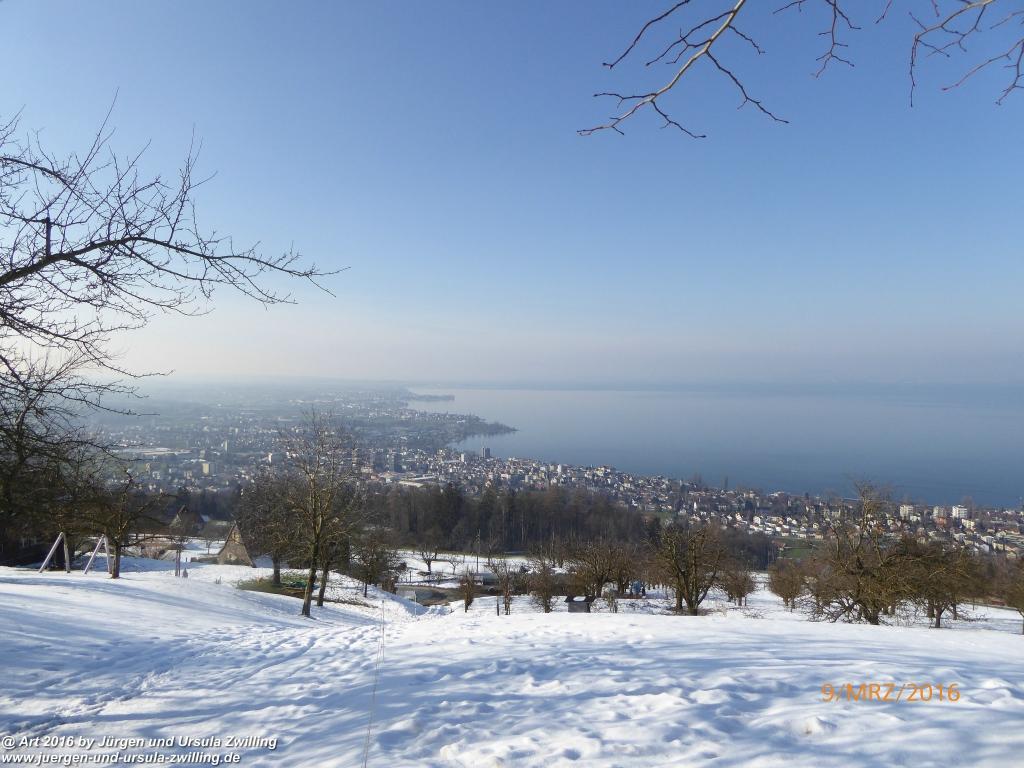 Philosophische Bildwanderung Rorschach -Staad - Landegg - Fünfländerblick - Rorschach - Appenzeller Land - Bodensee - Schweiz