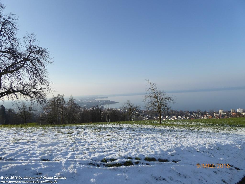 Philosophische Bildwanderung Rorschach -Staad - Landegg - Fünfländerblick - Rorschach - Appenzeller Land - Bodensee - Schweiz