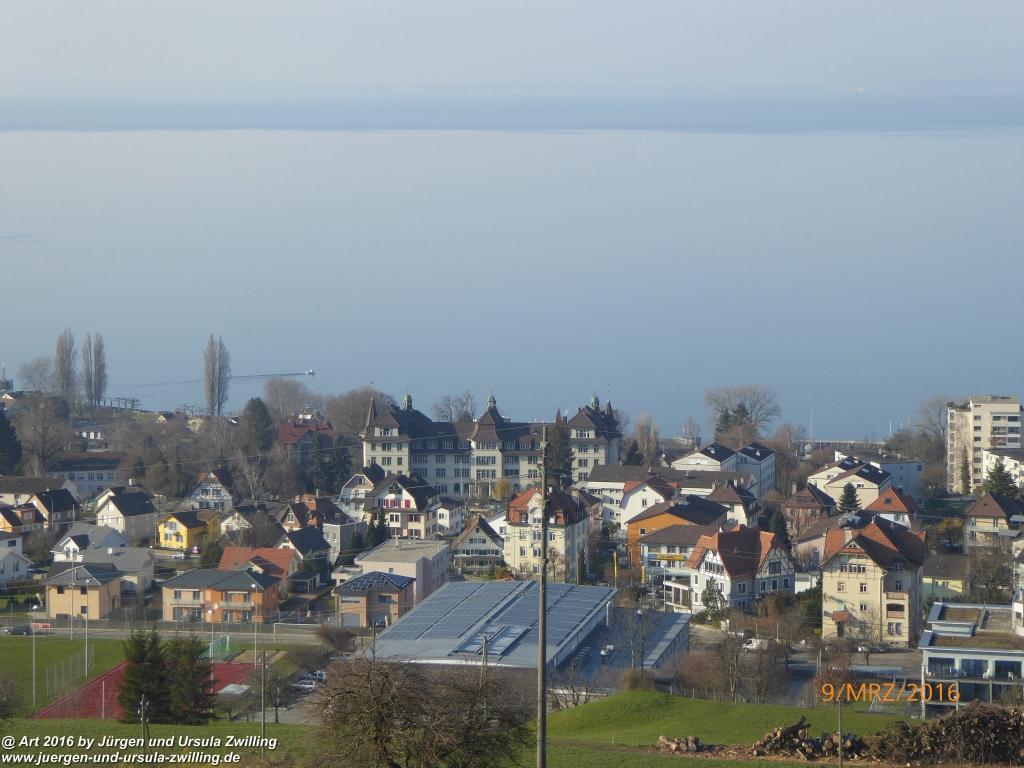 Philosophische Bildwanderung Rorschach -Staad - Landegg - Fünfländerblick - Rorschach - Appenzeller Land - Bodensee - Schweiz