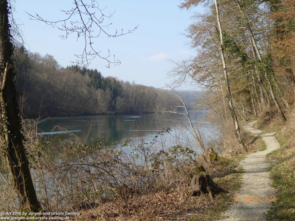 Philosophische Bildwanderung -Rheinau - Noll - Neuhausen am Rheinfall - Rheinfall - Rheinau - Bodensee - Schweiz