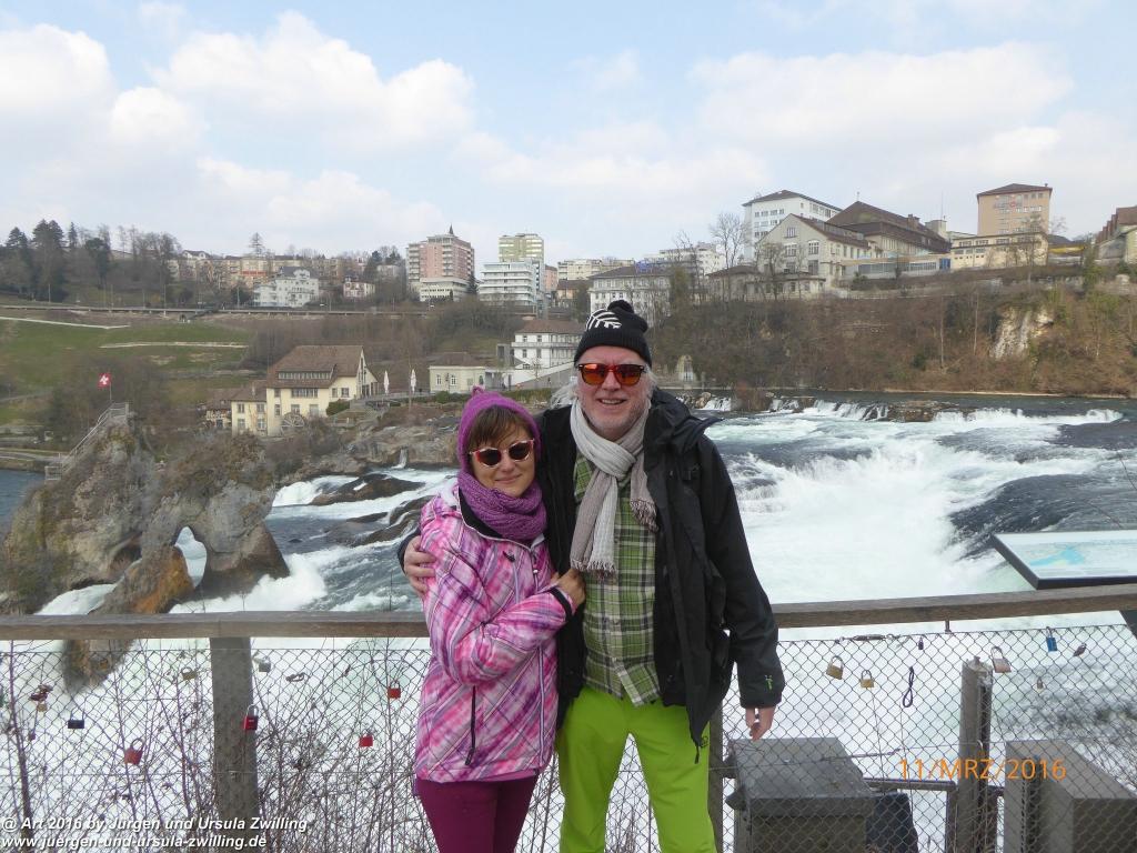 Philosophische Bildwanderung -Rheinau - Noll - Neuhausen am Rheinfall - Rheinfall - Rheinau - Bodensee - Schweiz
