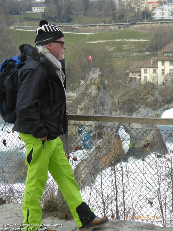 Philosophische Bildwanderung -Rheinau - Noll - Neuhausen am Rheinfall - Rheinfall - Rheinau - Bodensee - Schweiz