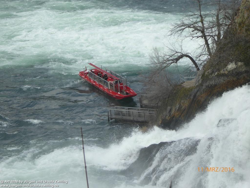 Philosophische Bildwanderung -Rheinau - Noll - Neuhausen am Rheinfall - Rheinfall - Rheinau - Bodensee - Schweiz