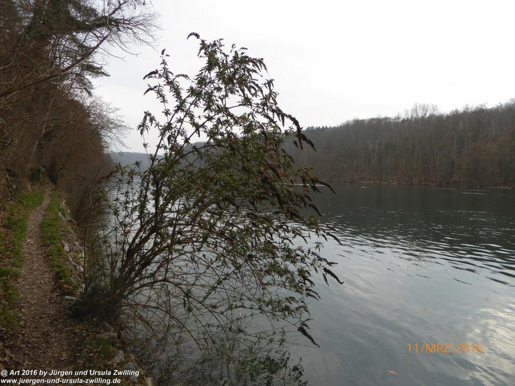 Philosophische Bildwanderung -Rheinau - Noll - Neuhausen am Rheinfall - Rheinfall - Rheinau - Bodensee - Schweiz