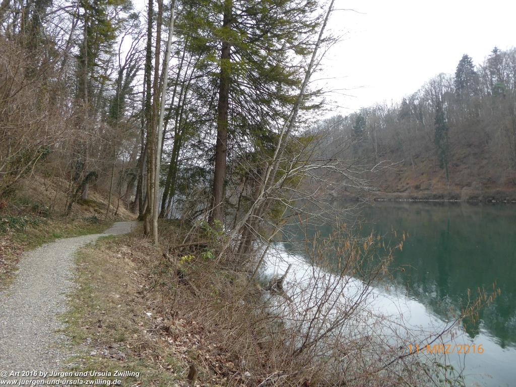 Philosophische Bildwanderung -Rheinau - Noll - Neuhausen am Rheinfall - Rheinfall - Rheinau - Bodensee - Schweiz