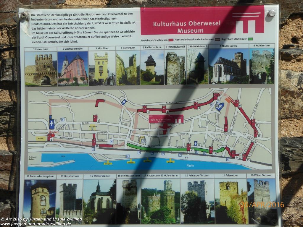 Philosophische Bildwanderung Schwede-Bure-Tour Oberwesel - Rhein