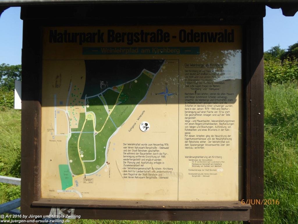 Philosophische Bildwanderung Bensheim Hessentagsweg - Vom Tal zum Hem und uff die Häih - Odenwald
