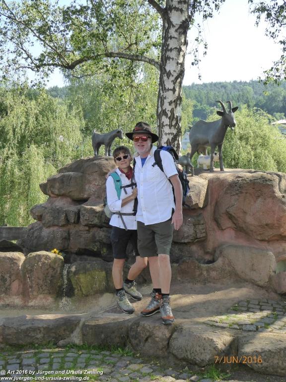 Philosophische Bildwanderung Drachenweg Fafnir - Zwischen Marbach-Stausee und Unter-Mossau - Odenwald