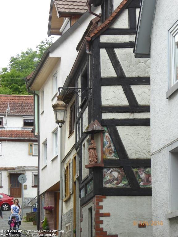 Philosophische Bildwanderung Von Eberbach am Neckar zum Katzenbuckel - Odenwald