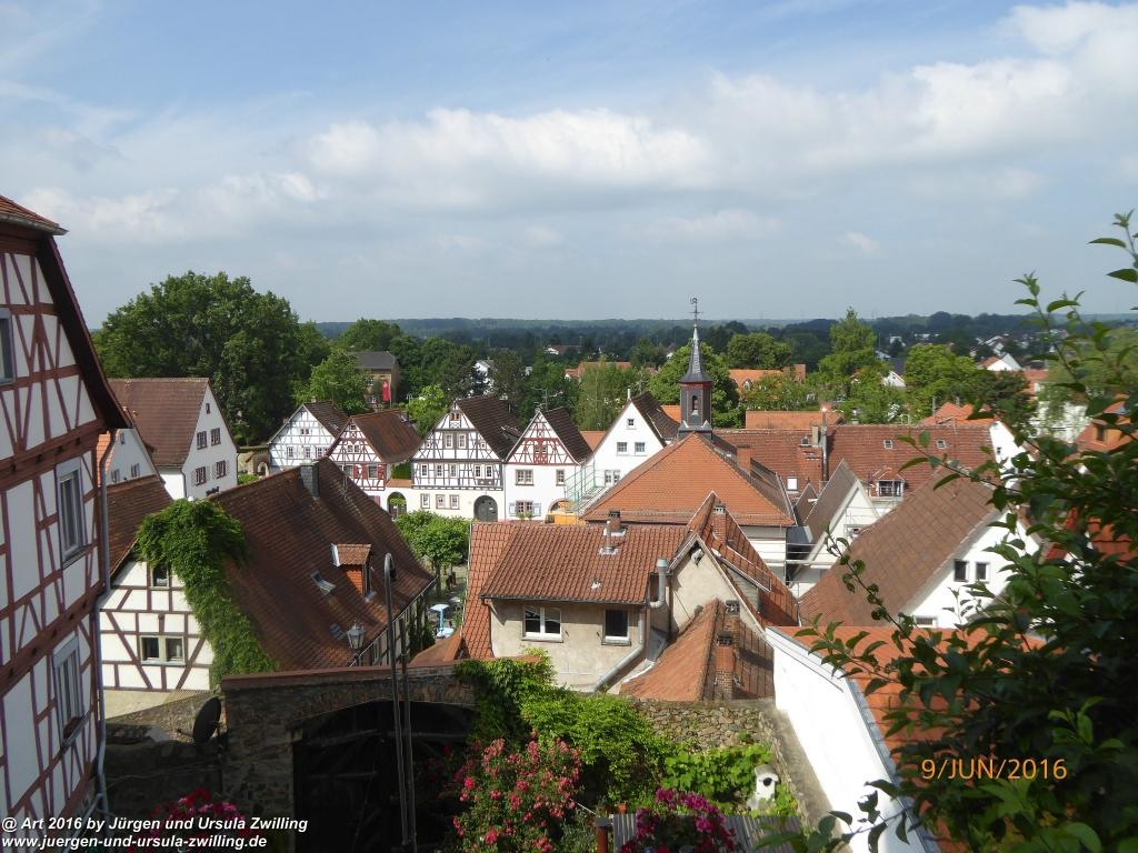 Philosophische Bildwanderung Zwingenberg - Auerbacher Schloss - Melibokus - Ruine Alsbacher Schloss - Zwingenberg - Odenwald