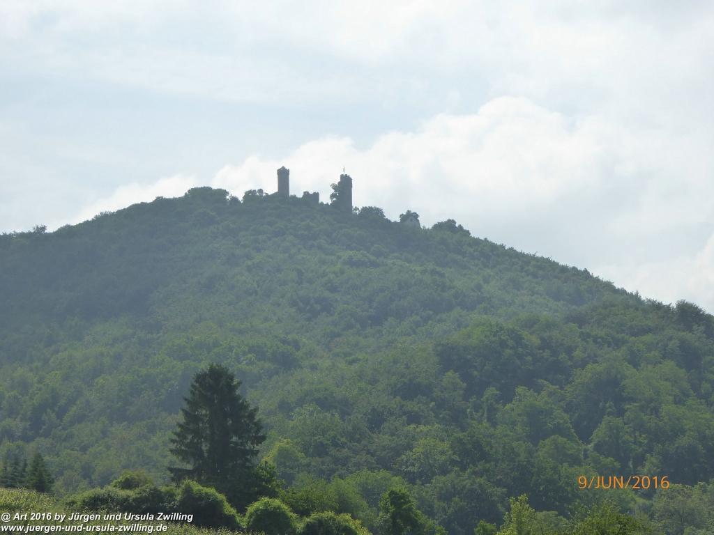 Philosophische Bildwanderung Zwingenberg - Auerbacher Schloss - Melibokus - Ruine Alsbacher Schloss - Zwingenberg - Odenwald