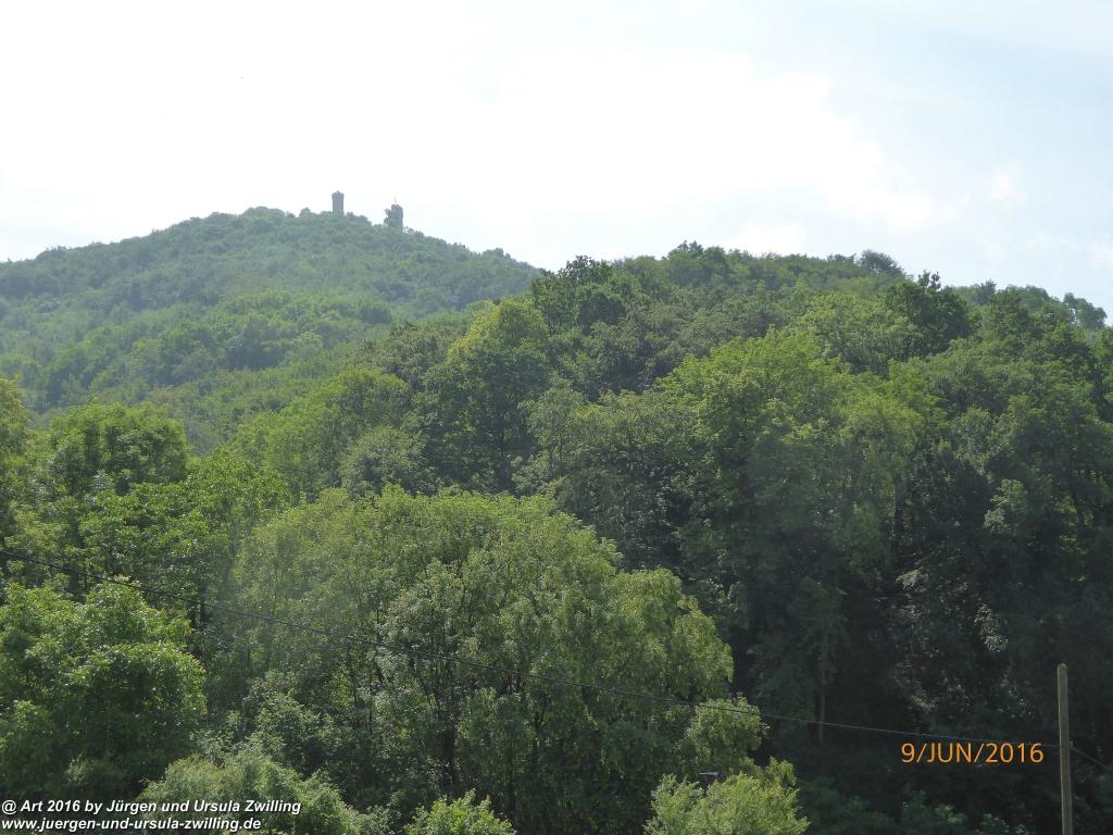 Philosophische Bildwanderung Zwingenberg - Auerbacher Schloss - Melibokus - Ruine Alsbacher Schloss - Zwingenberg - Odenwald
