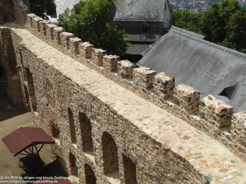 Philosophische Bildwanderung Zwingenberg - Auerbacher Schloss - Melibokus - Ruine Alsbacher Schloss - Zwingenberg - Odenwald