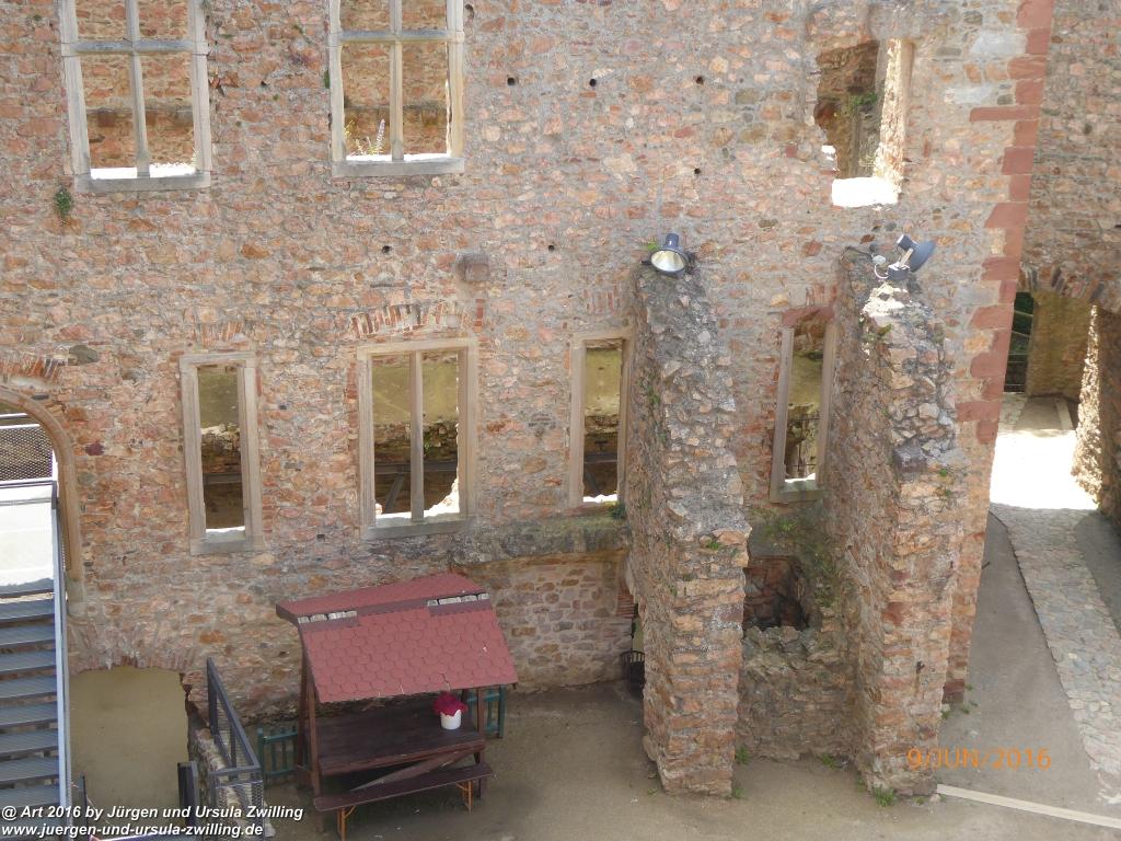 Philosophische Bildwanderung Zwingenberg - Auerbacher Schloss - Melibokus - Ruine Alsbacher Schloss - Zwingenberg - Odenwald