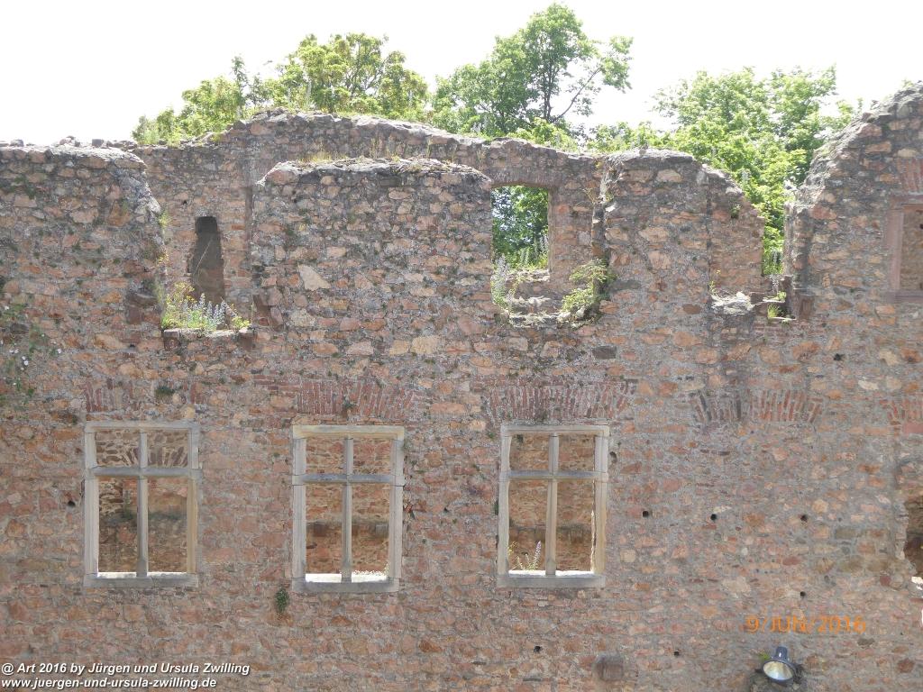 Philosophische Bildwanderung Zwingenberg - Auerbacher Schloss - Melibokus - Ruine Alsbacher Schloss - Zwingenberg - Odenwald
