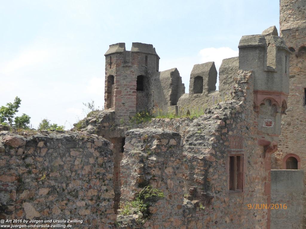 Philosophische Bildwanderung Zwingenberg - Auerbacher Schloss - Melibokus - Ruine Alsbacher Schloss - Zwingenberg - Odenwald