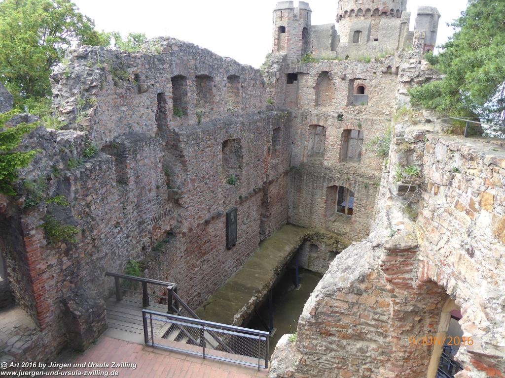 Philosophische Bildwanderung Zwingenberg - Auerbacher Schloss - Melibokus - Ruine Alsbacher Schloss - Zwingenberg - Odenwald