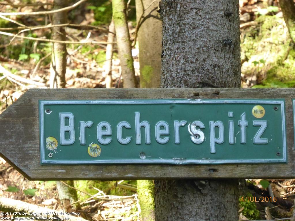 Gipfeltraumtour von Neuhaus auf die Brecherspitze und Josefsthaler Wasserfälle - Schliersee - Tegernsee