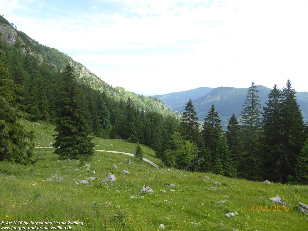 Gipfeltraumtour von Neuhaus auf die Brecherspitze und Josefsthaler Wasserfälle - Schliersee - Tegernsee