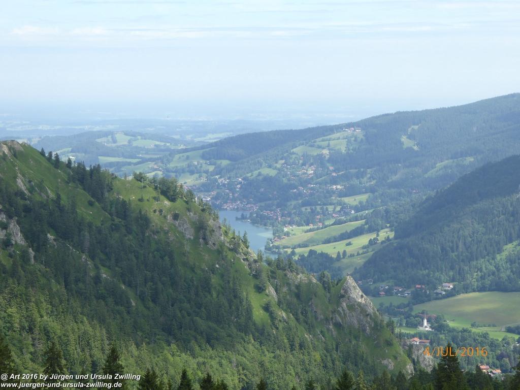 Gipfeltraumtour von Neuhaus auf die Brecherspitze und Josefsthaler Wasserfälle - Schliersee - Tegernsee