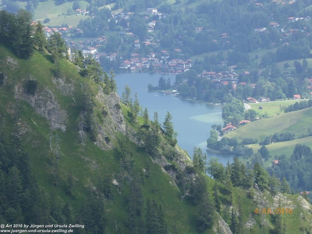 Gipfeltraumtour von Neuhaus auf die Brecherspitze und Josefsthaler Wasserfälle - Schliersee - Tegernsee