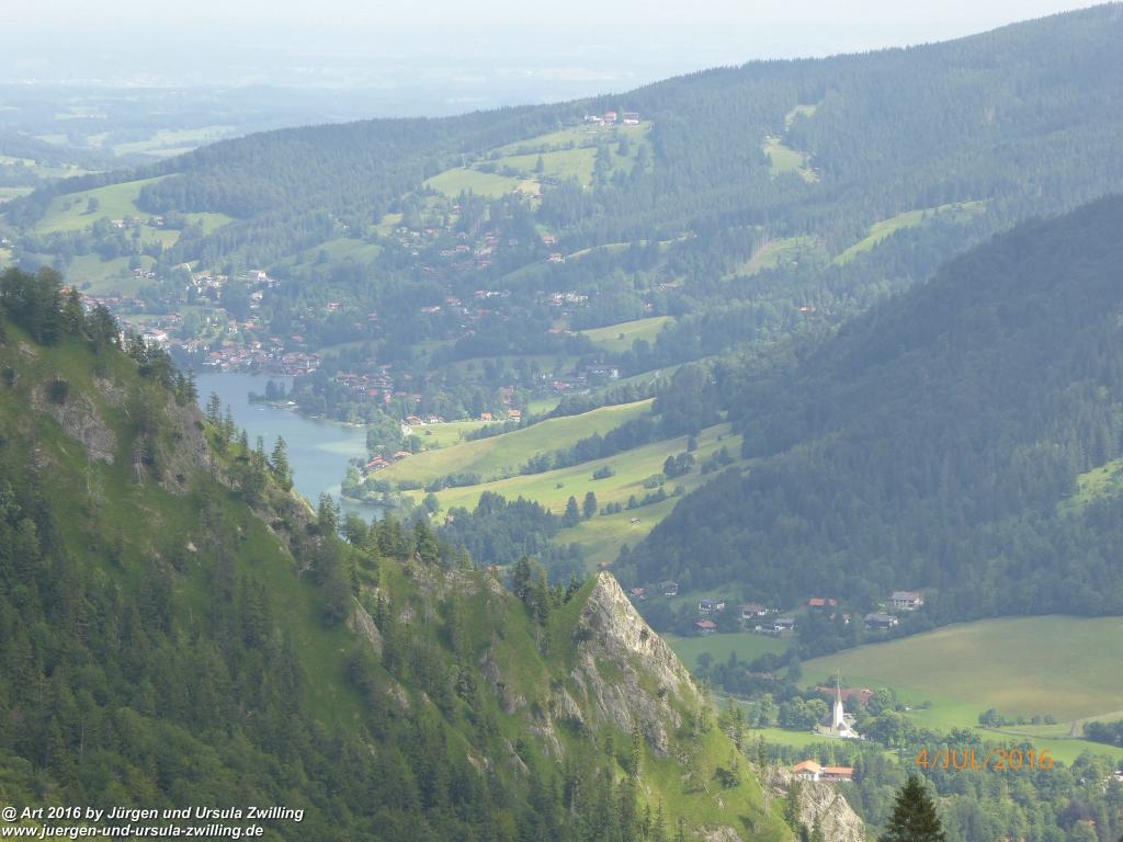 Gipfeltraumtour von Neuhaus auf die Brecherspitze und Josefsthaler Wasserfälle - Schliersee - Tegernsee