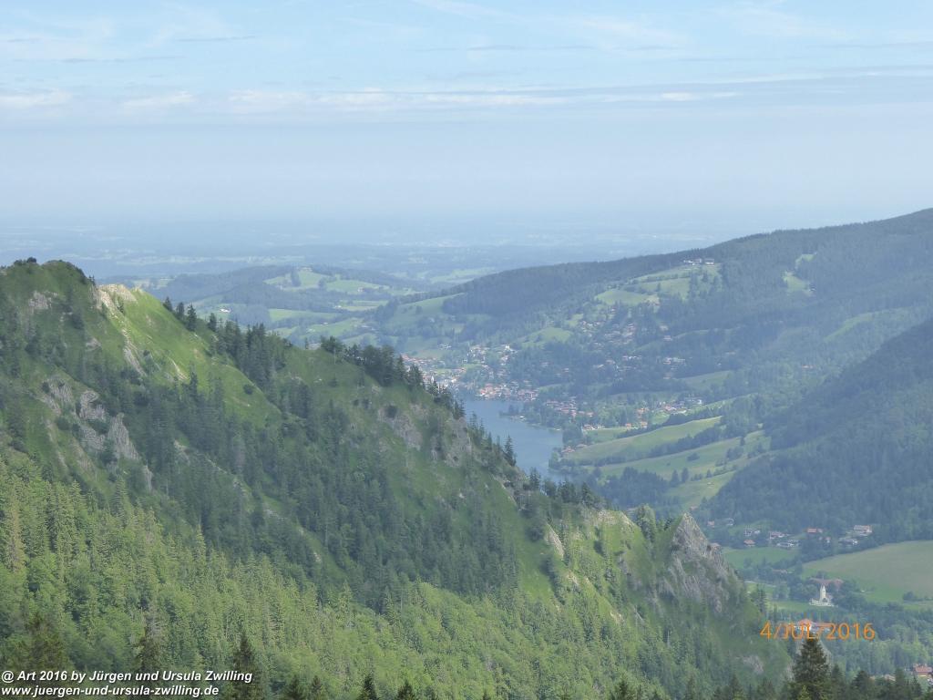 Gipfeltraumtour von Neuhaus auf die Brecherspitze und Josefsthaler Wasserfälle - Schliersee - Tegernsee