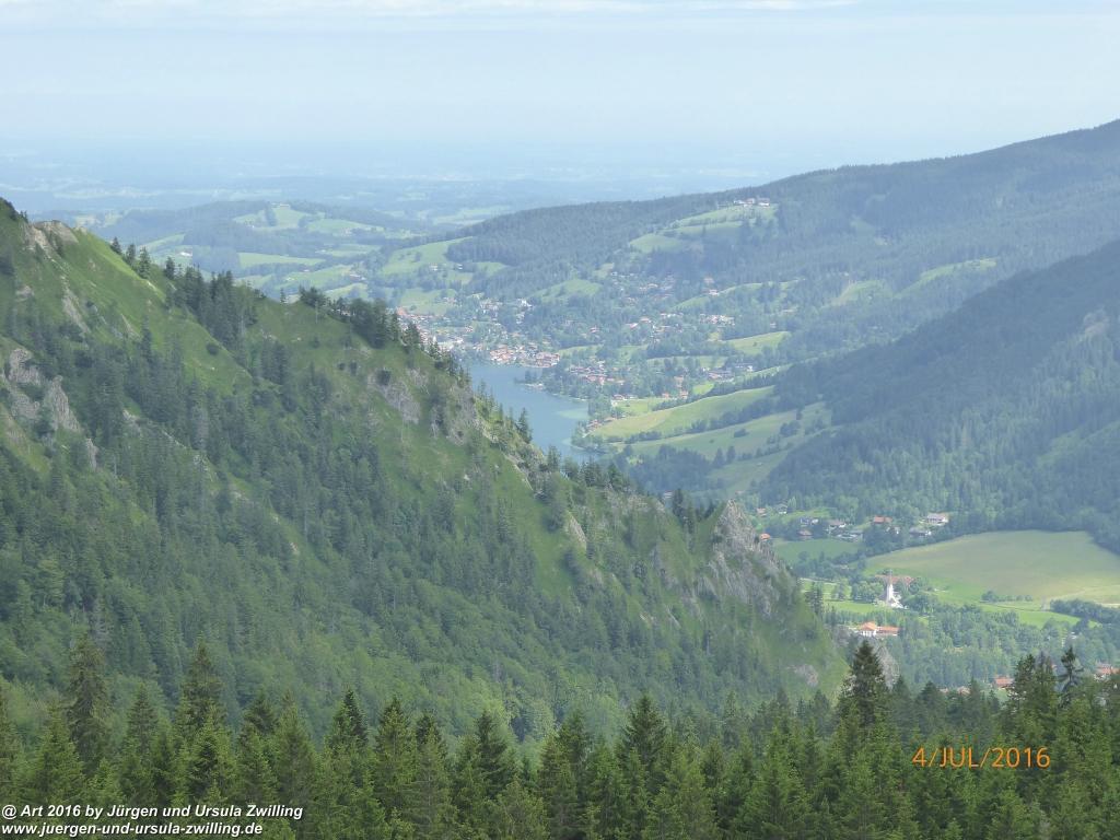 Gipfeltraumtour von Neuhaus auf die Brecherspitze und Josefsthaler Wasserfälle - Schliersee - Tegernsee